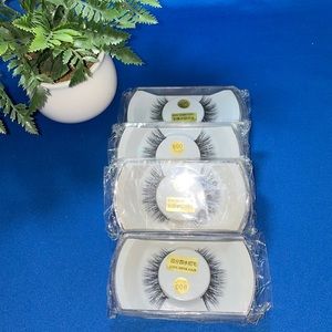 100% Mink hair lashes4pk